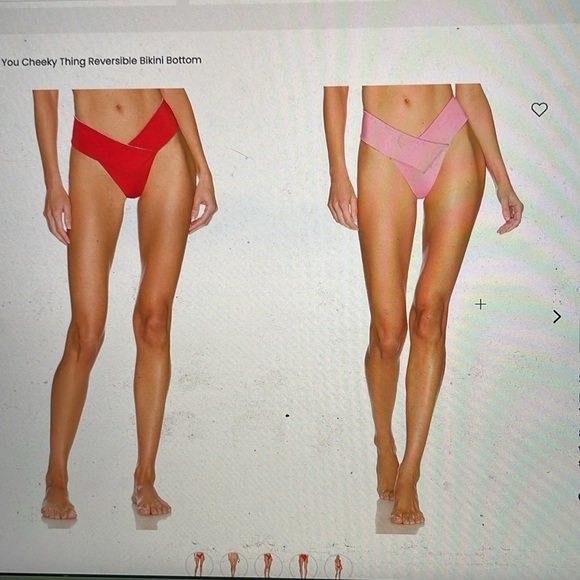 We Are HAH Free People You Cheeky Thing Reversible Bikini Bottom - Picture 12 of 12